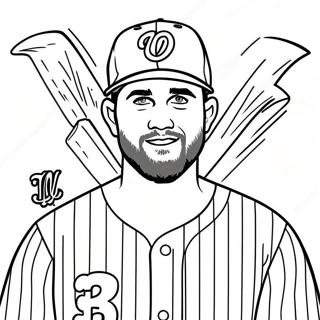 Bryce Harper Värityskuvat