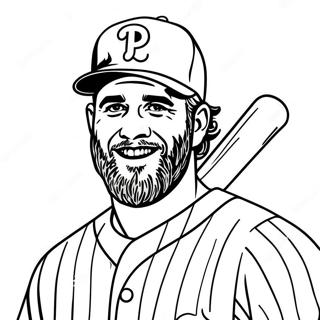 Bryce Harper Philliesin Pelipaidassa Varittamissivu 117779-52998