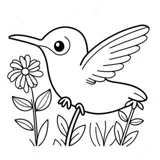 Sopo Kolibri Leijumassa Kukkien Lahella Varityskuva 117884 53085