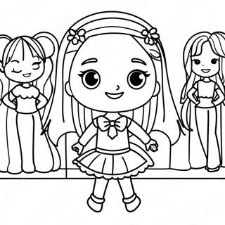 Rainbow High Bella Muotokuvassa Muotinaytoksessa 118167 53301