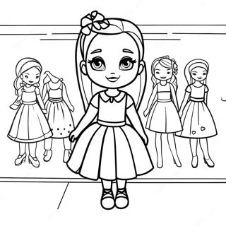 Rainbow High Bella Muotokuvassa Muotinaytoksessa 118167 53302