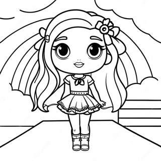 Rainbow High Bella Muotokuvassa Muotinaytoksessa 118167 53304