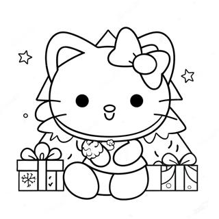 Jouluinen Hello Kitty Joulukuusen Kanssa 118218 53337