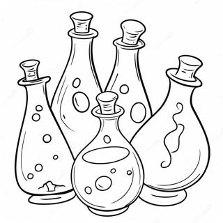 Hohtavat Taikajuomapullot Varityskuva 118527 53697