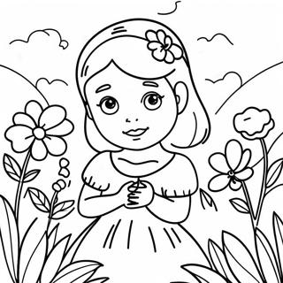 Sopo Tytto Kukkatarhassa Varityskuva 119604-54529