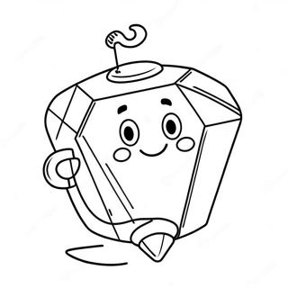 Sopo Dreidel Hymyilevalla Kasvoilla Varityskuva 119682 54597