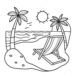 Aurinkoinen Ranta Kohtaus Varityskuva 120834-55677