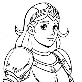 Rohkea Anime Prinsessa Haarniskassa Varittamissivu 121634-56285