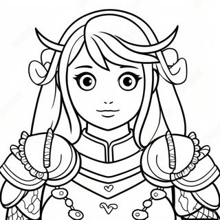 Rohkea Anime Prinsessa Haarniskassa Varittamissivu 121634-56286