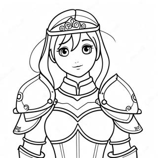 Rohkea Anime Prinsessa Haarniskassa Varittamissivu 121634-56288