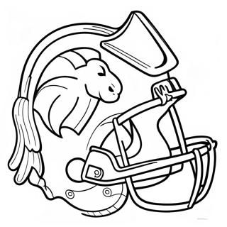 Denver Broncos Logo Varittamissivu 121657-56297