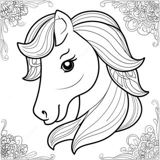 Elegantti Hevosenpaa Varityskuva 122120-56666