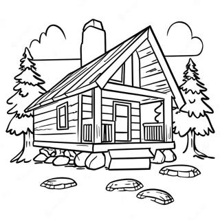 Kotoisa Mokki Metsassa Varityskuva 122734 57194