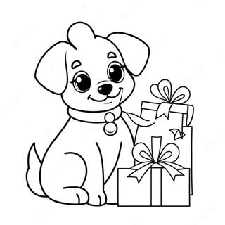 Sopo Joulupentu Lahjojen Kanssa Varityskuva 122840-57282