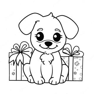 Sopo Joulupentu Lahjojen Kanssa Varityskuva 122840-57284