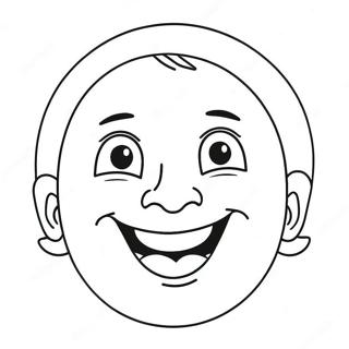 Iloiset Kasvojen Ilmeet Varityskuva 123482 57779