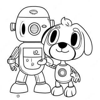 Elroy Jetson Robottikoiransa Kanssa Varityskuva 123613 57882