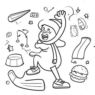 Hauskat Liikuntatoiminnot Varityskuva 123845 58066