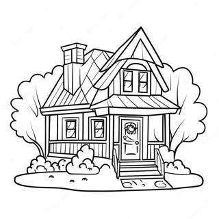 Hei Naapuri Talon Ulkopuolen Varittamislehti 125232-59230