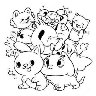 Hauskat 90 Luvun Sarjakuvanelaimet Varityskuva 125697 59593