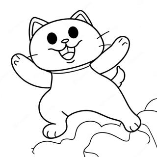 Meowscles Hyppaamassa Korkealle Varityskuva 129176 62425