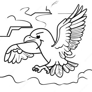 Majesteettiset Kotkat Lentamassa Varityskuva 129506 62679