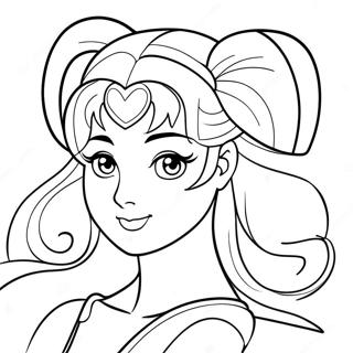 Prinsessa Serenity Sailor Moon Värityskuvat