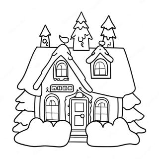 Viehatysvoimainen Joulutalo Varityskuva 130433 63405