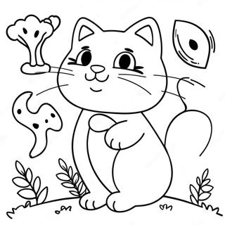 Luonto Kissa Leikkivien Elainten Varityskuva 130690-63604