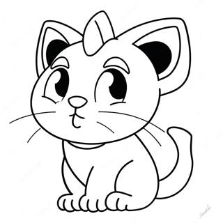 Sopo Meowth Suurilla Silmilla Varityskuva 131204-63990