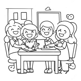 Iloiset Ystavat Tyoskentelevat Yhdessa Varityssivu 132362-64900