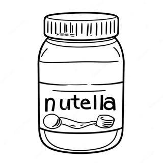 Nutella Värityskuvat