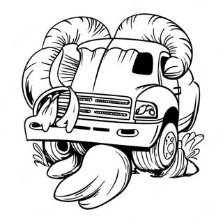 Ram Truck Värityskuvat