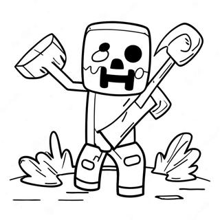 Minecraft Zombie Värityssivut