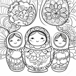 Varikkaat Matrjoska Nuket Varityskuva 133727-65954