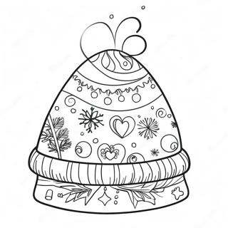Jouluinen Jouluhattu Varityskuva 134213-66325