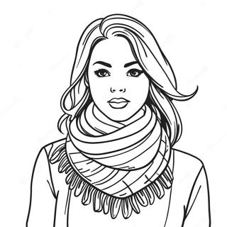 Tyylikas Talvi Huivi Varittamissivu 135778 67553