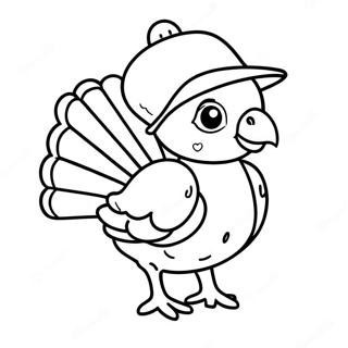 Vauva Kalkkuna Hattu Varittamissivu 136389 68037