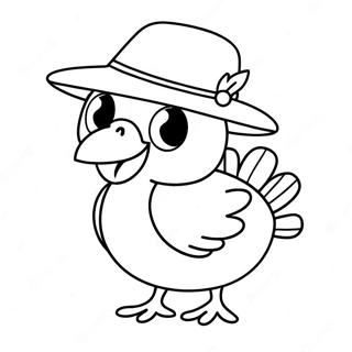 Vauva Kalkkuna Hattu Varittamissivu 136389 68038