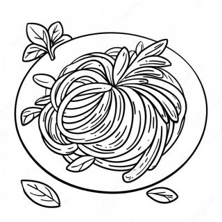 Spagetti Tuoreella Basilikalla Varittamissivu 137030-68682