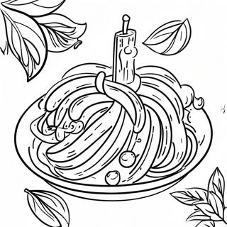 Spagetti Tuoreella Basilikalla Varittamissivu 137030-68683