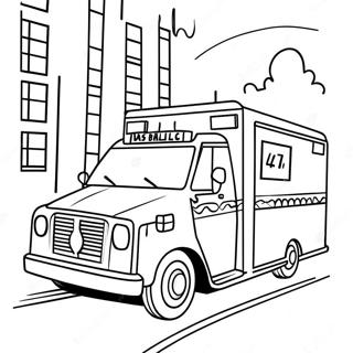 Ambulanssi Kiiruhtamassa Paikalle Varityskuva 137187 68805