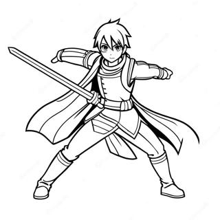 Kirito Taisteluasennossa Varityskuva 137926-69376