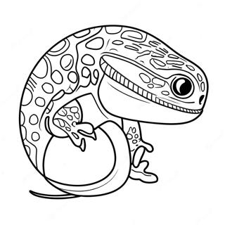 Realistinen Leopardi Geckon Varittamissivu 138364 69718