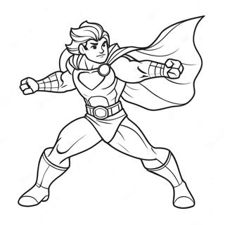 Rohkea Supersankari Toiminnassa Varityskuva 138924-70157