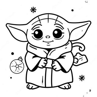 Baby Yoda Joulun Varityskuva 139639-70712