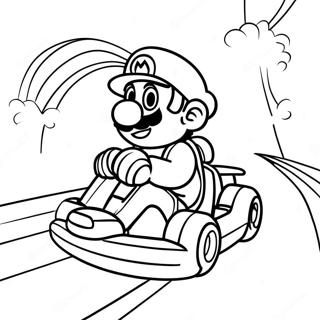 Mario Kart Värityskuvat