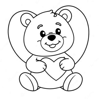 Suloisa Care Bear Karhu Sydamen Kanssa Varityskuva 18527-4045