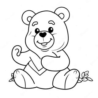 Suloisa Care Bear Karhu Sydamen Kanssa Varityskuva 18527-4046