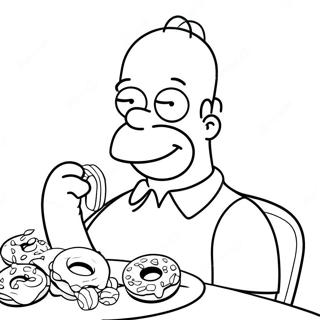 Homer Simpson Syo Donitseja Varityskuva 19446-4242